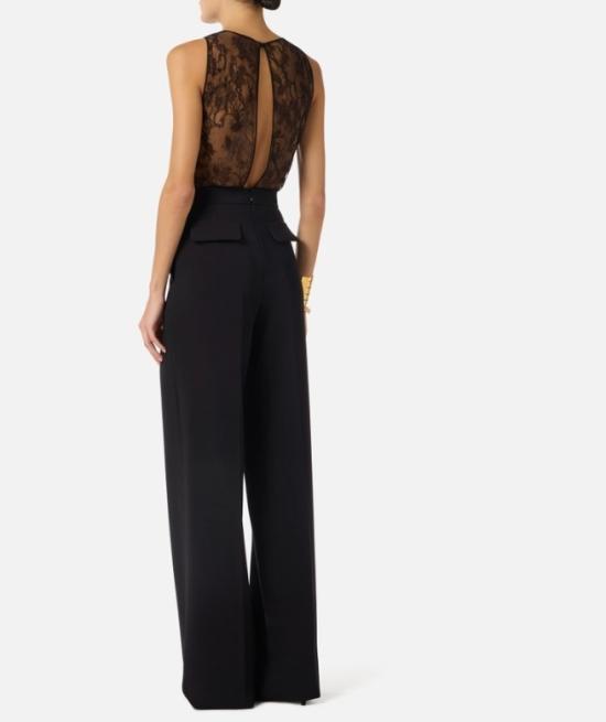 26SS 엘리자베타프랜치 점프수트 TU06662E2 110 Black - ELISABETTA FRANCHI