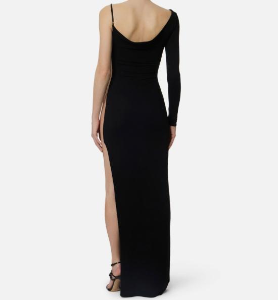 26SS 엘리자베타프랜치 롱 원피스 ABR4762E2 110 Black - ELISABETTA FRANCHI