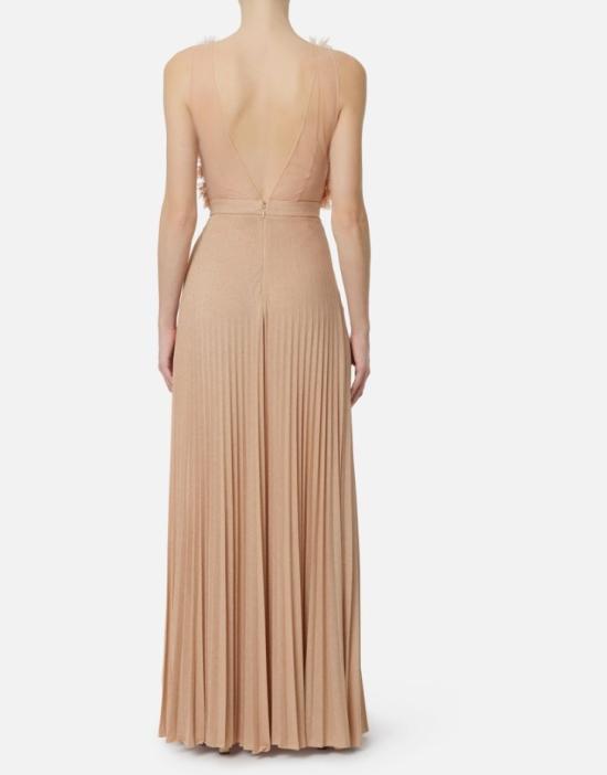 26SS 엘리자베타프랜치 롱 원피스 ABR4462E2 X81 Neutrals - ELISABETTA FRANCHI