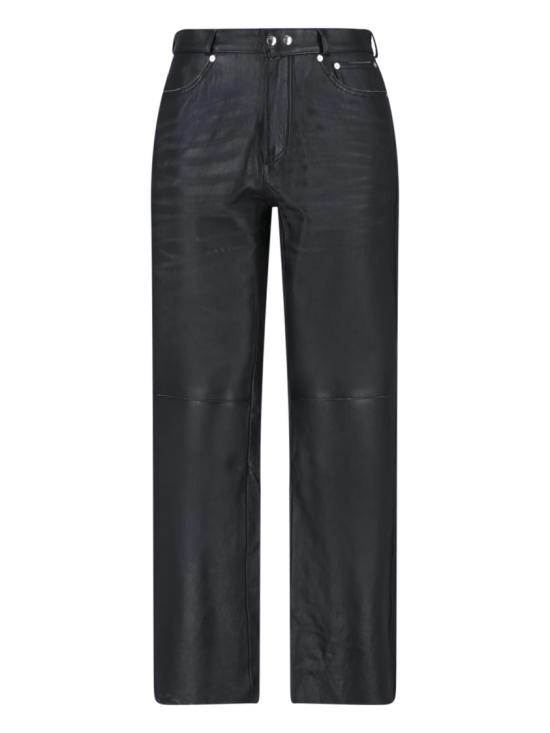 26SS 아워레가시 팬츠 M2269CWWHISKER BLACK BUFFED LAMBSKIN Black