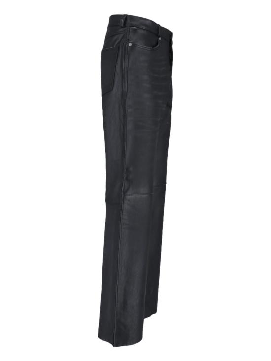 26SS 아워레가시 팬츠 M2269CWWHISKER BLACK BUFFED LAMBSKIN Black - OUR LEGACY