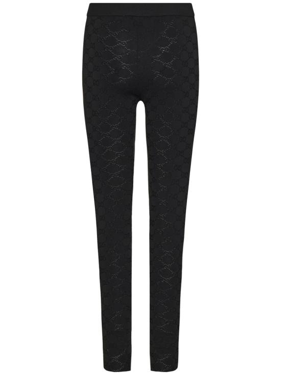 26SS 구찌 스트레이트 팬츠 852277 XKFCP Black - GUCCI