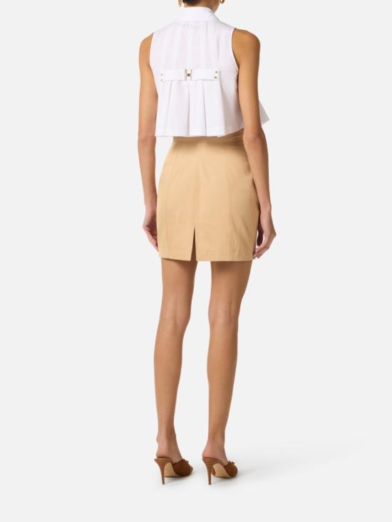 26SS 엘리자베타프랜치 스커트 GO16961E2 Neutrals - ELISABETTA FRANCHI
