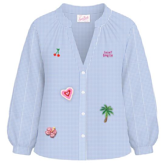 26SS 세인트바쓰 블라우스 LIO0001 00430L 31 Blue