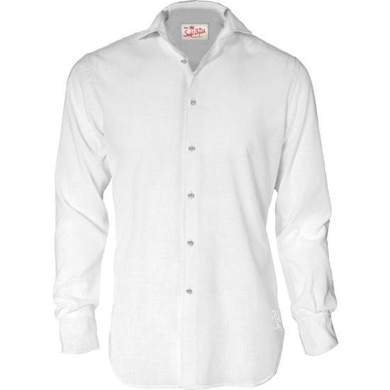 26SS 세인트바쓰 긴팔 셔츠 PAMP001 01457L 01 White