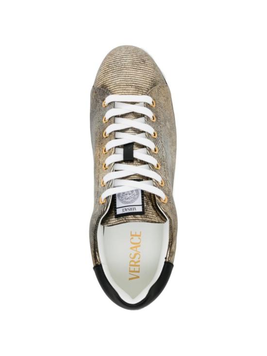 26SS 베르사체 스니커즈 1014460 1A16628 6XA2V Gold - VERSACE