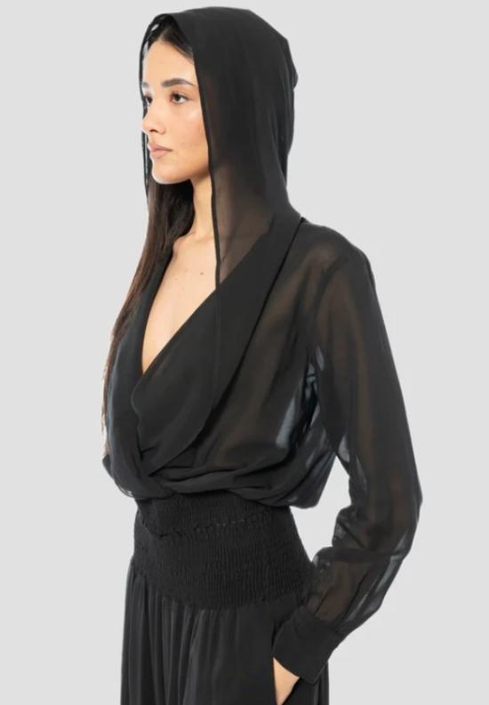 26SS 핑코 긴팔 티셔츠 106848 A3B2 Z99 Z99 Black - PINKO