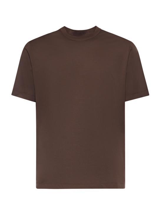 26SS 줄리아노 갈리아노 반팔 티셔츠 VICE MORO Brown