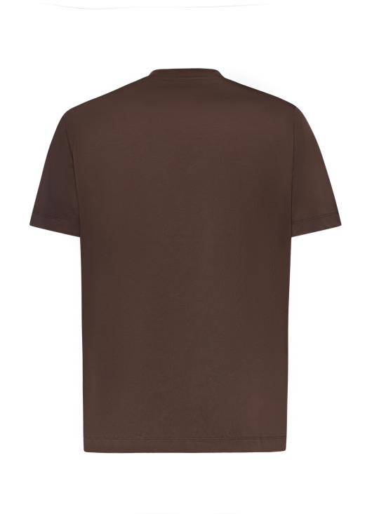 26SS 줄리아노 갈리아노 반팔 티셔츠 VICE MORO Brown - GIULIANO GALIANO