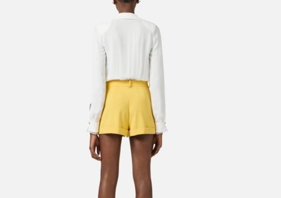 26SS 엘리자베타프랜치 바디수트 티셔츠 CB00261E2 360 White - ELISABETTA FRANCHI
