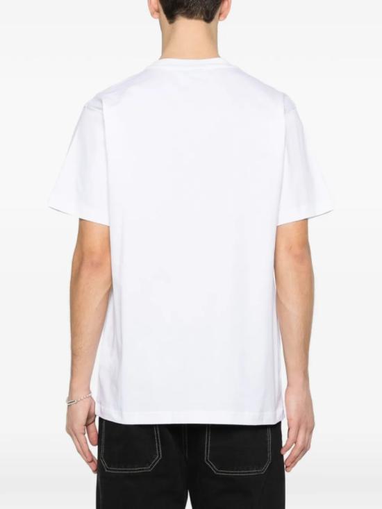 26SS 모스키노 반팔 티셔츠 A07030241 White - MOSCHINO
