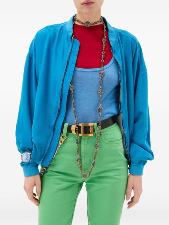 26SS 베르사체 민소매 티셔츠 1023698 1A17548 1V440 Blue - VERSACE
