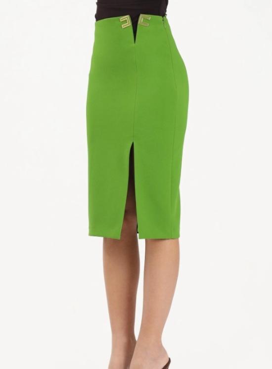 26SS 엘리자베타프랜치 미디 스커트 GO14761E2 EV3 Green - ELISABETTA FRANCHI
