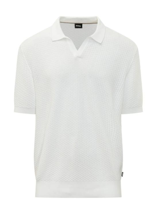  보스 폴로 티셔츠 50561613 H NATALO 100 White