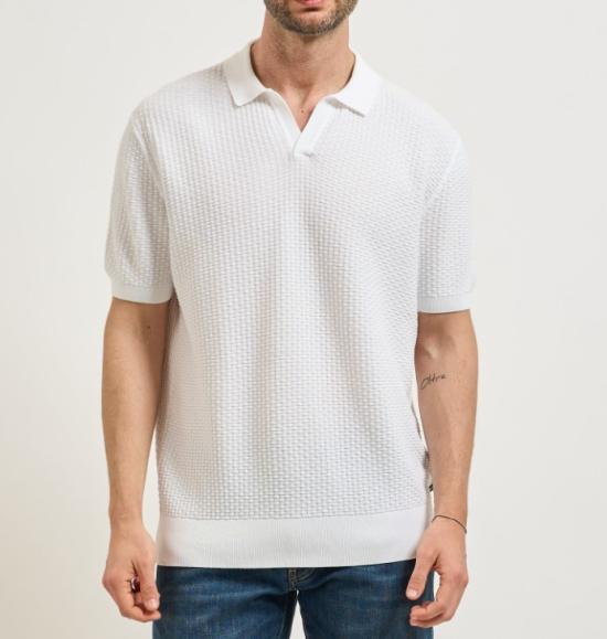  보스 폴로 티셔츠 50561613 H NATALO 100 White - BOSS