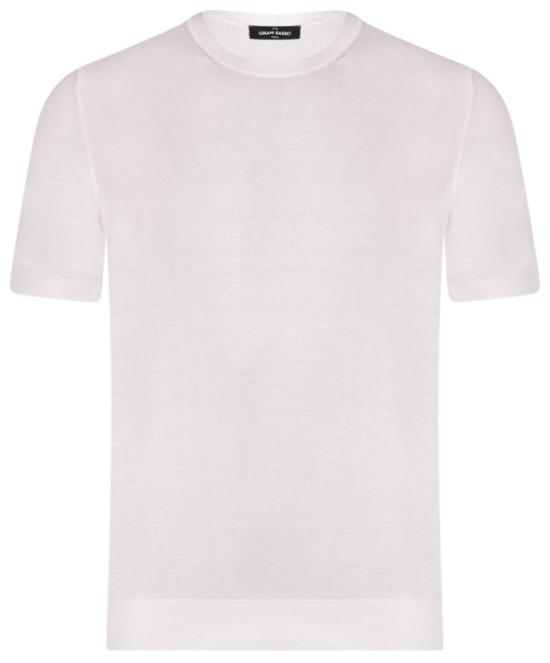 26SS 그랑싸쏘 반팔 티셔츠 43104 29401 005 White
