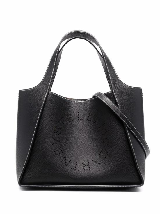 26FW 스텔라 맥카트니 로고 크로스바디 토트백 513860 WP0057 Black