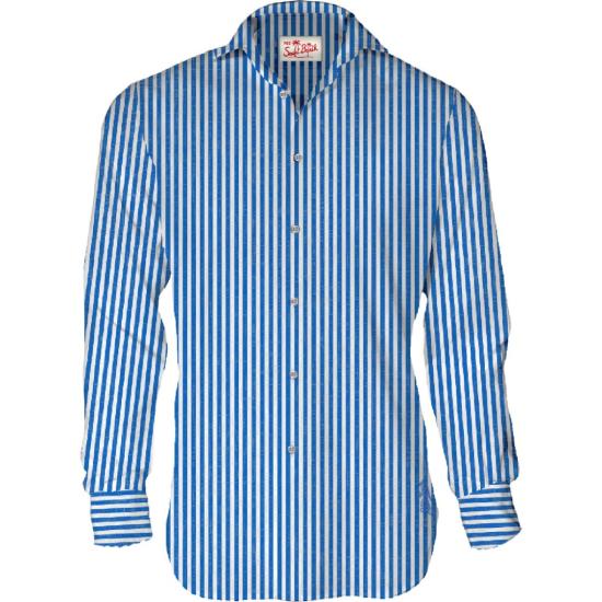 26SS 세인트바쓰 긴팔 셔츠 PAMP001 07613L 17 Blue