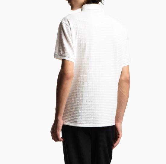 26SS 엠포리오 아르마니 폴로 티셔츠 EM004595 AF10762 F0185 White - EMPORIO ARMANI