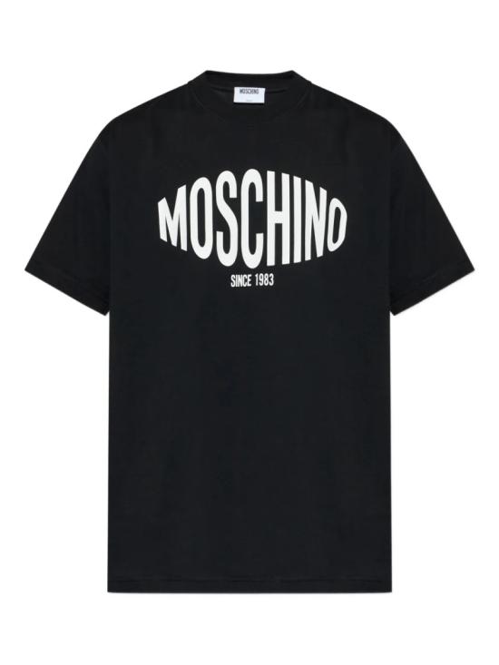 26SS 모스키노 반팔 티셔츠 A07020241 Black