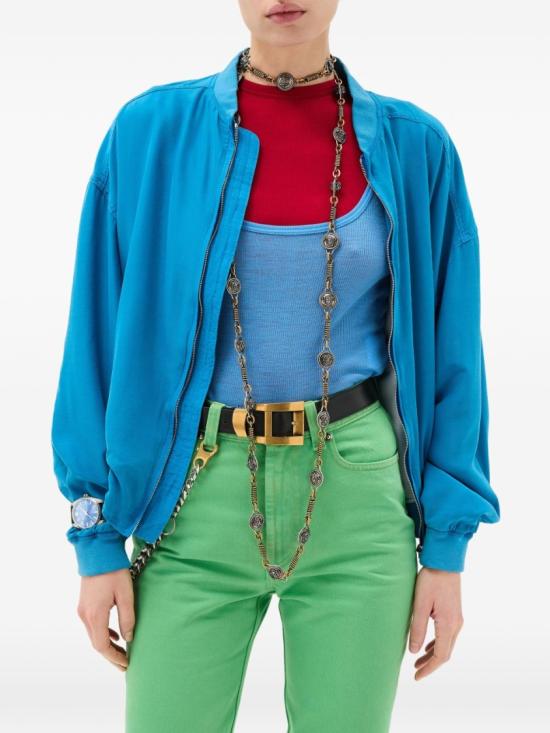 26SS 베르사체 봄버 자켓 1025075 1A18101 1VI00 Blue - VERSACE