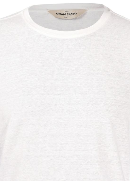 26SS 그랑싸쏘 반팔 티셔츠 60136 78600 250 White - GRAN SASSO