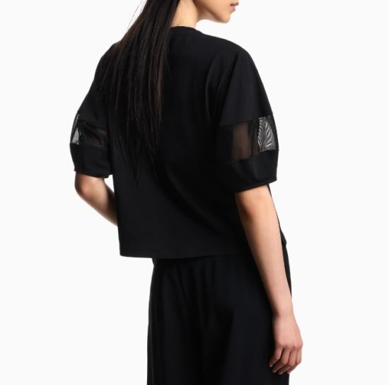 26SS 엠포리오 아르마니 반팔 티셔츠 EW004390 AF13318 UC001 Black - EMPORIO ARMANI