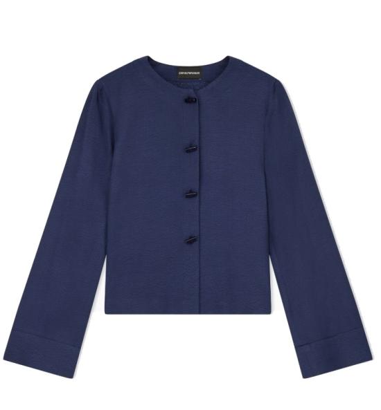 26SS 엠포리오 아르마니 긴팔 티셔츠 EW003104 AF20287 UB130 Blue