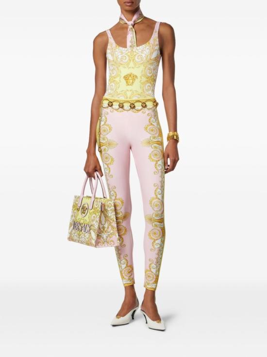26SS 베르사체 원피스 수영복 1016592 1A17194 5Y590 Pink - VERSACE