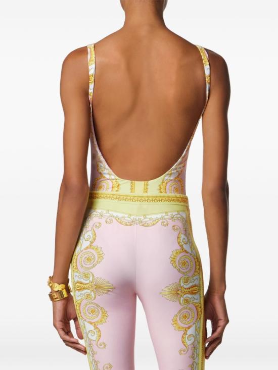 26SS 베르사체 원피스 수영복 1016592 1A17194 5Y590 Pink - VERSACE