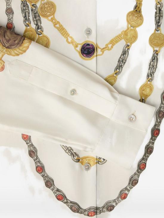 26SS 베르사체 블라우스 1024221 1A18007 5K920 White - VERSACE