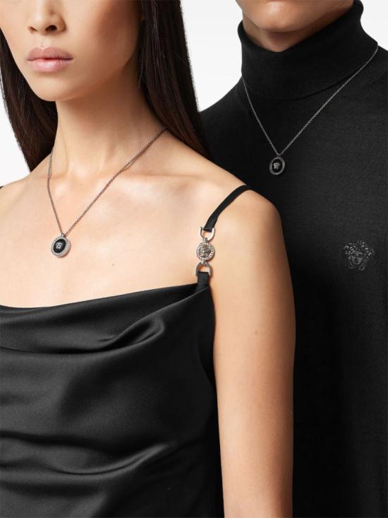 26SS 베르사체 네크리스 DG17255 DJMR 4J750 Silver - VERSACE