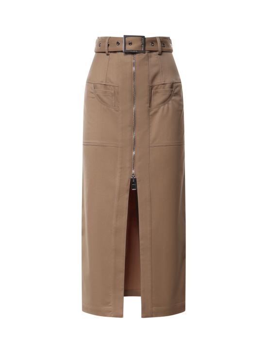 26SS 돈답 롱 스커트 G616 WS0117DXXX728 CAMEL