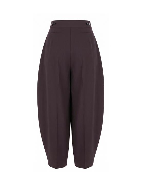 26SS 알라이아 스트레이트 팬츠 AA9P1359W144C 413 AUBERGINE - ALAIA