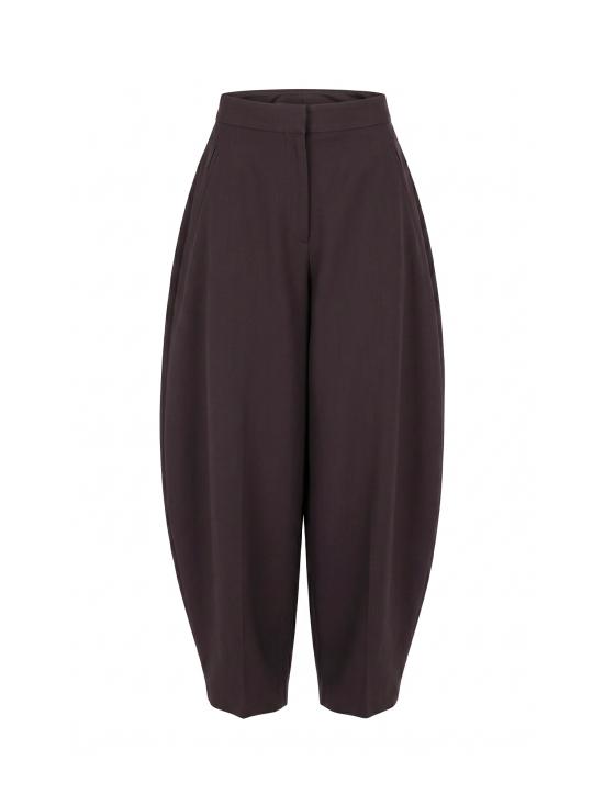26SS 알라이아 스트레이트 팬츠 AA9P1359W144C 413 AUBERGINE