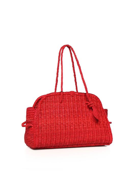 26SS 자크뮈스 투리스모 소프트 볼링백 BAU00417BW00513 470 RED - JACQUEMUS