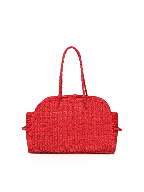 26SS 자크뮈스 투리스모 소프트 볼링백 BAU00417BW00513 470 RED - JACQUEMUS