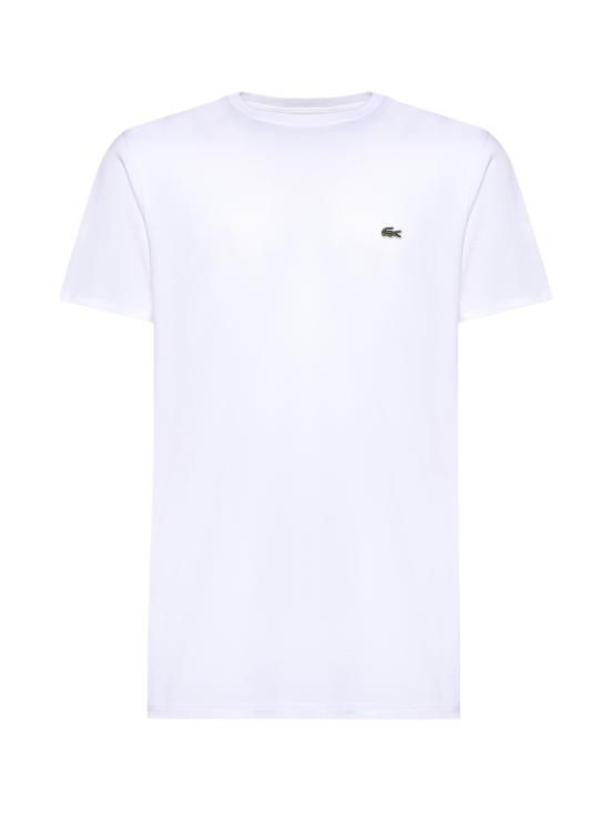 26SS 라코스테 피마 코튼 저지 크루넥 티셔츠 TH6709 001 White