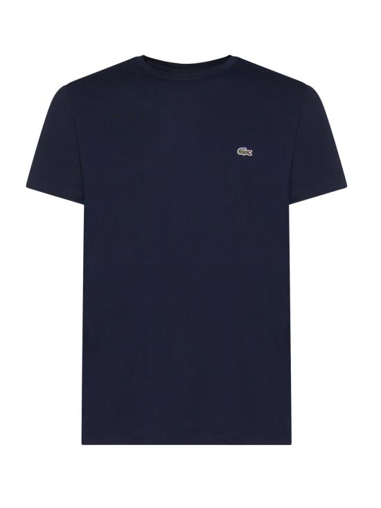 26SS 라코스테 피마 코튼 저지 크루넥 티셔츠 TH6709 166 Blue