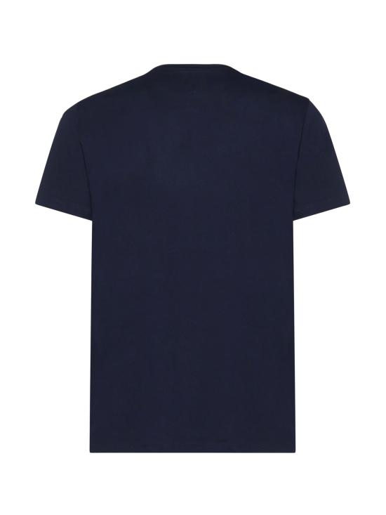 26SS 라코스테 피마 코튼 저지 크루넥 티셔츠 TH6709 166 Blue - LACOSTE