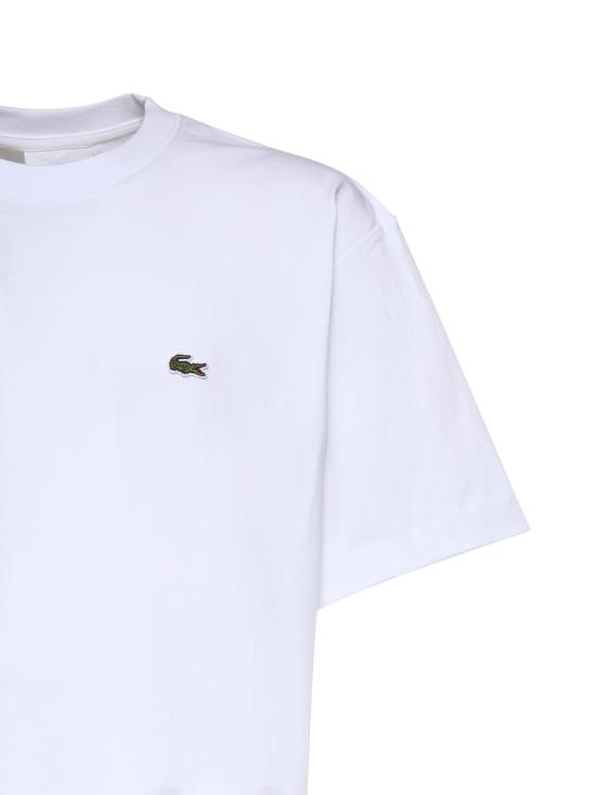 26SS 라코스테 반팔 티셔츠 TH0876 001 WHITE - LACOSTE