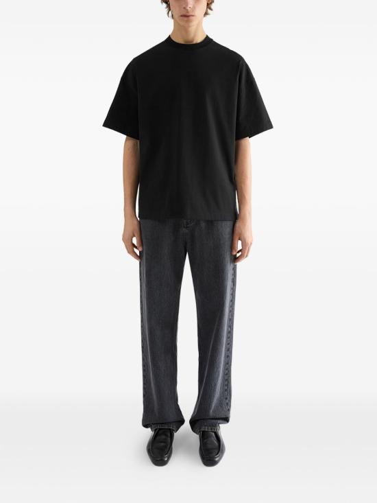 26FW 질샌더 반팔 티셔츠 J22GC0277J20348 001 Black - JIL SANDER