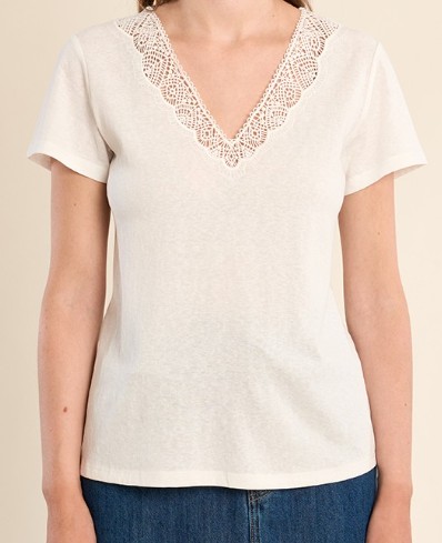 26SS 몰리브라켄 반팔 티셔츠 E1783EE WHITE