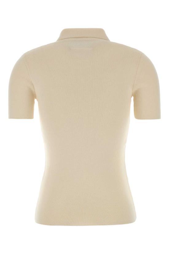 26SS MM6 메종마르지엘라 폴로 티셔츠 S62GL0031M13274 102 White - MM6 MAISON MARGIELA