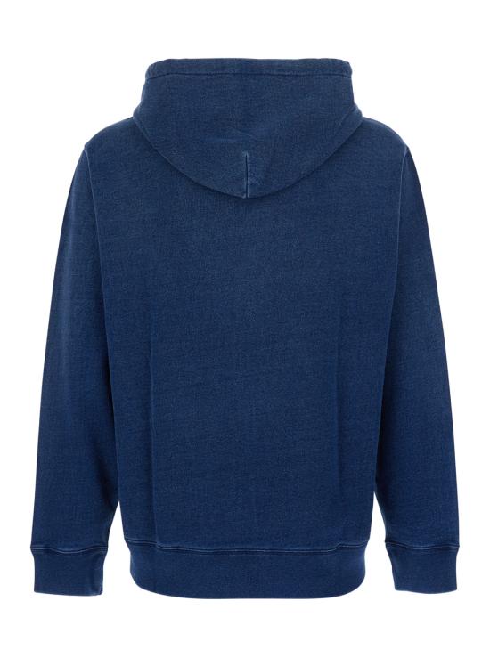26FW 폴로 랄프로렌 후드 티셔츠 710B18563001 Blu - POLO RALPH LAUREN
