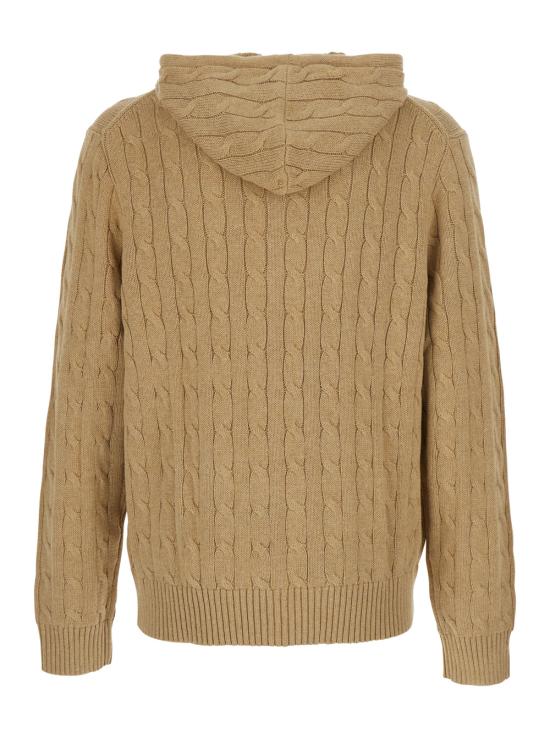 26FW 폴로 랄프로렌 후드 티셔츠 710B18057001 Beige - POLO RALPH LAUREN