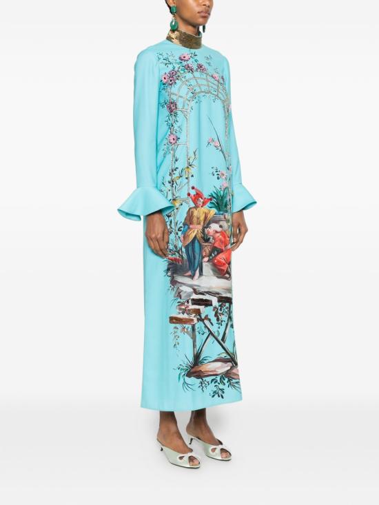26SS 필리파 1970 롱 원피스 HELGA 00 Azzurro - PHILIPPA 1970