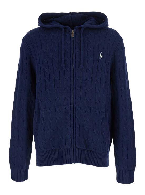 26FW 폴로 랄프로렌 후드 티셔츠 710B18057002 Blu