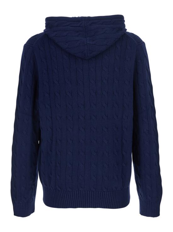 26FW 폴로 랄프로렌 후드 티셔츠 710B18057002 Blu - POLO RALPH LAUREN
