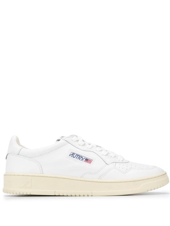 26FW 오트리 메달리스트 로우 스니커즈 AULM LL15 Bianco